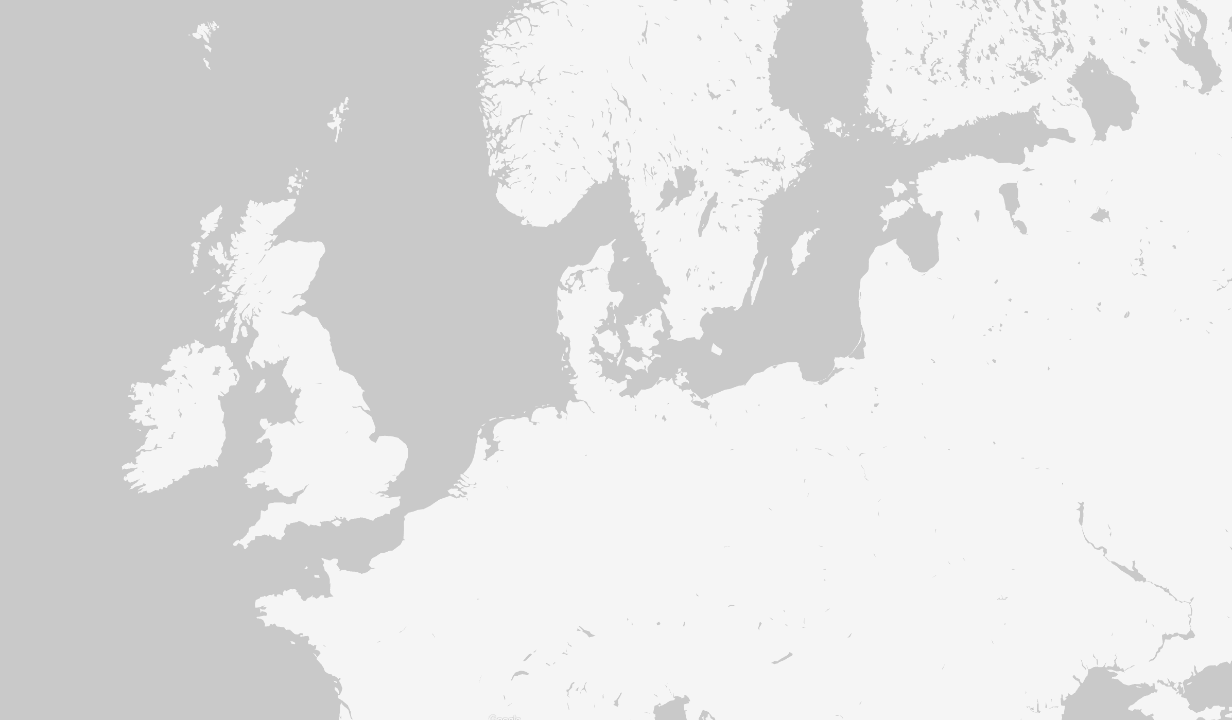 Map of Europe.
